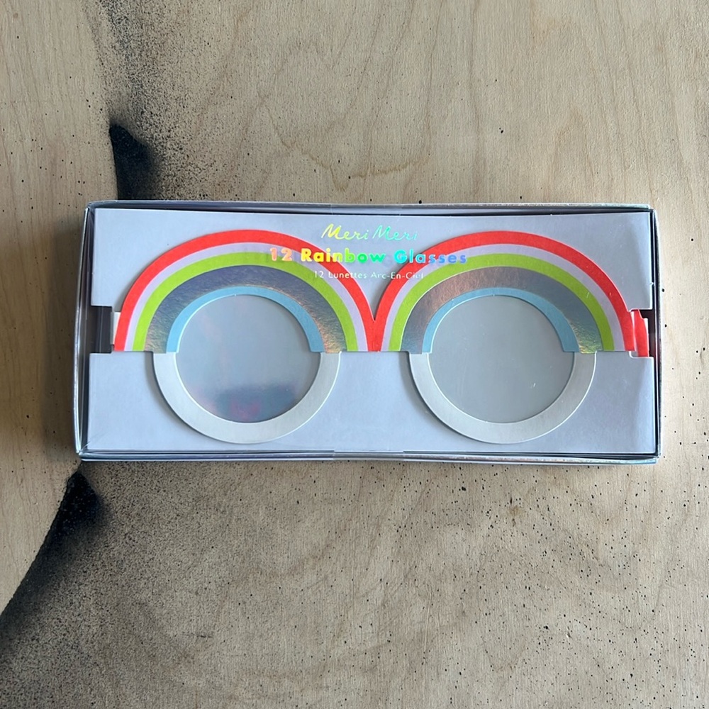 Meri Meri Rainbow Glasses - 12